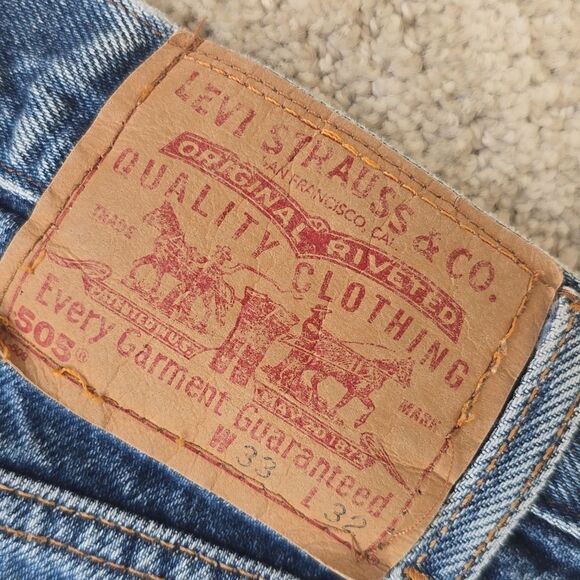 Levis 505 | R Tab Vintage Jeans - Regular Fit - Picture 12 of 12